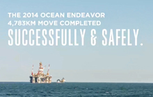 Ocean Endeavor Completes Well-Planned Journey